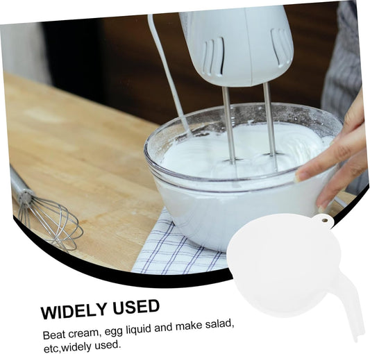 IMIKEYA 5 Sets of Nesting Batter Bowls with Lids - Baking Cream Mixing Bowls with Handles for Easy