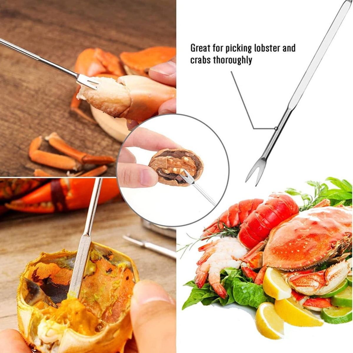 Crab Crackers and Tools (15pcs)