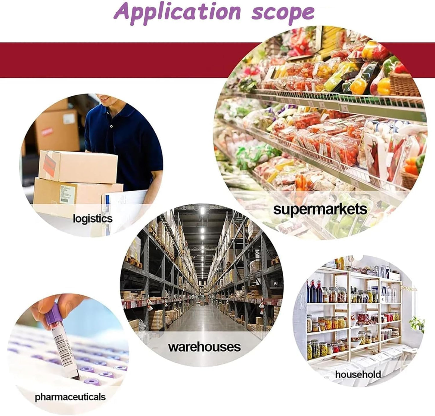 Removable Freezer Labels, 1 X 1.6in Food Date Stickers for Food Containers 1000pcs Refrigerator Food Storage Labels Kitchen Freezer Tape to Write On No-Residue Easy Peel Off