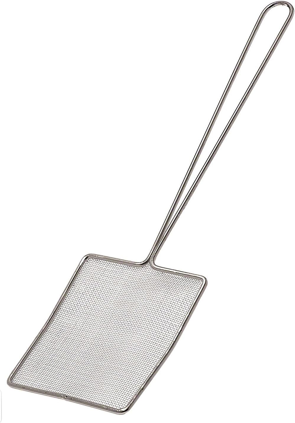 Browne 5" Nickel-Plated Fine Mesh Skimmer