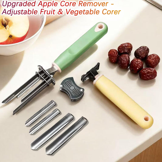 Adjustable Apple Core Remover (green,1pcs)