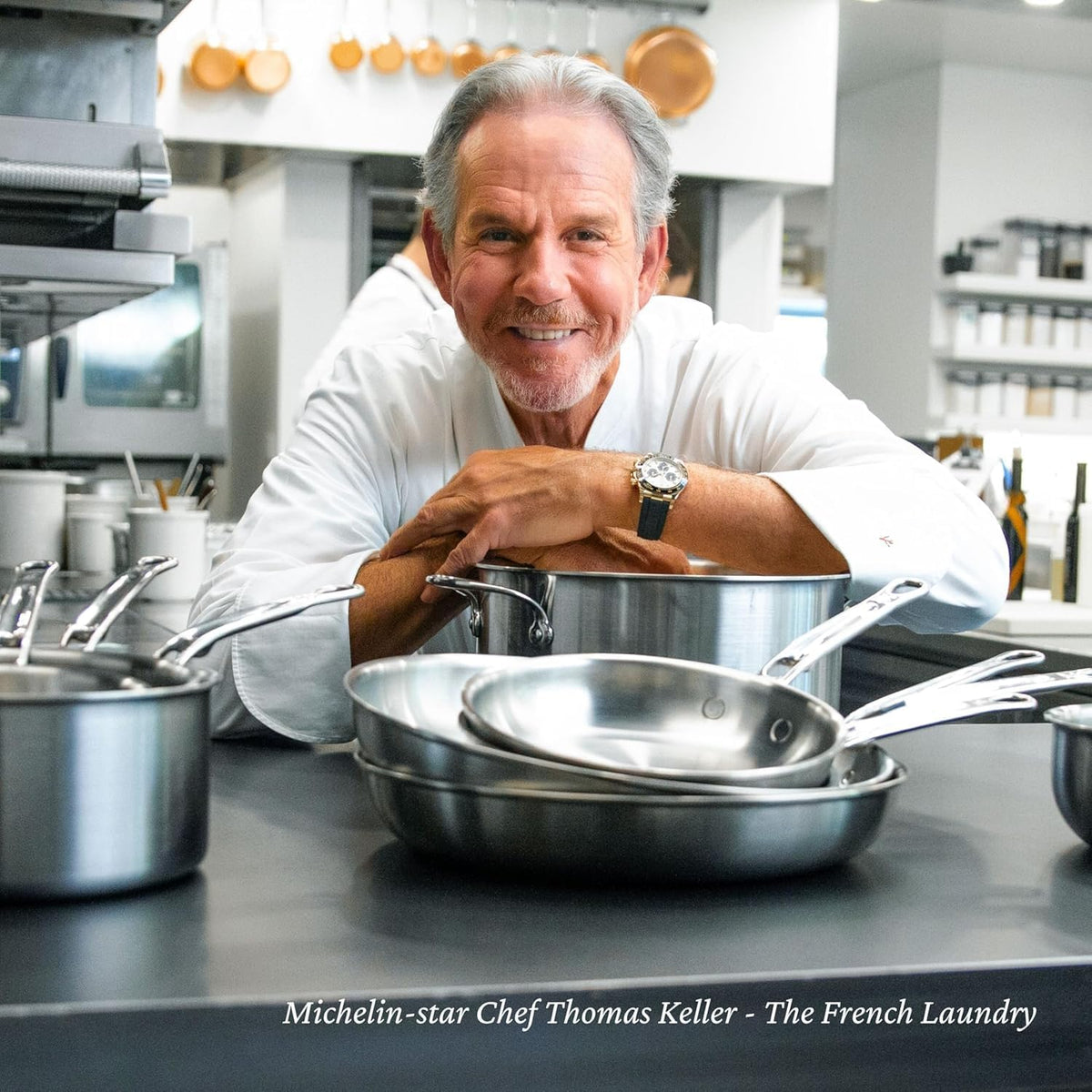 Thomas Keller Insignia by Hestan - Stainless Steel 8.5" Universal Lid