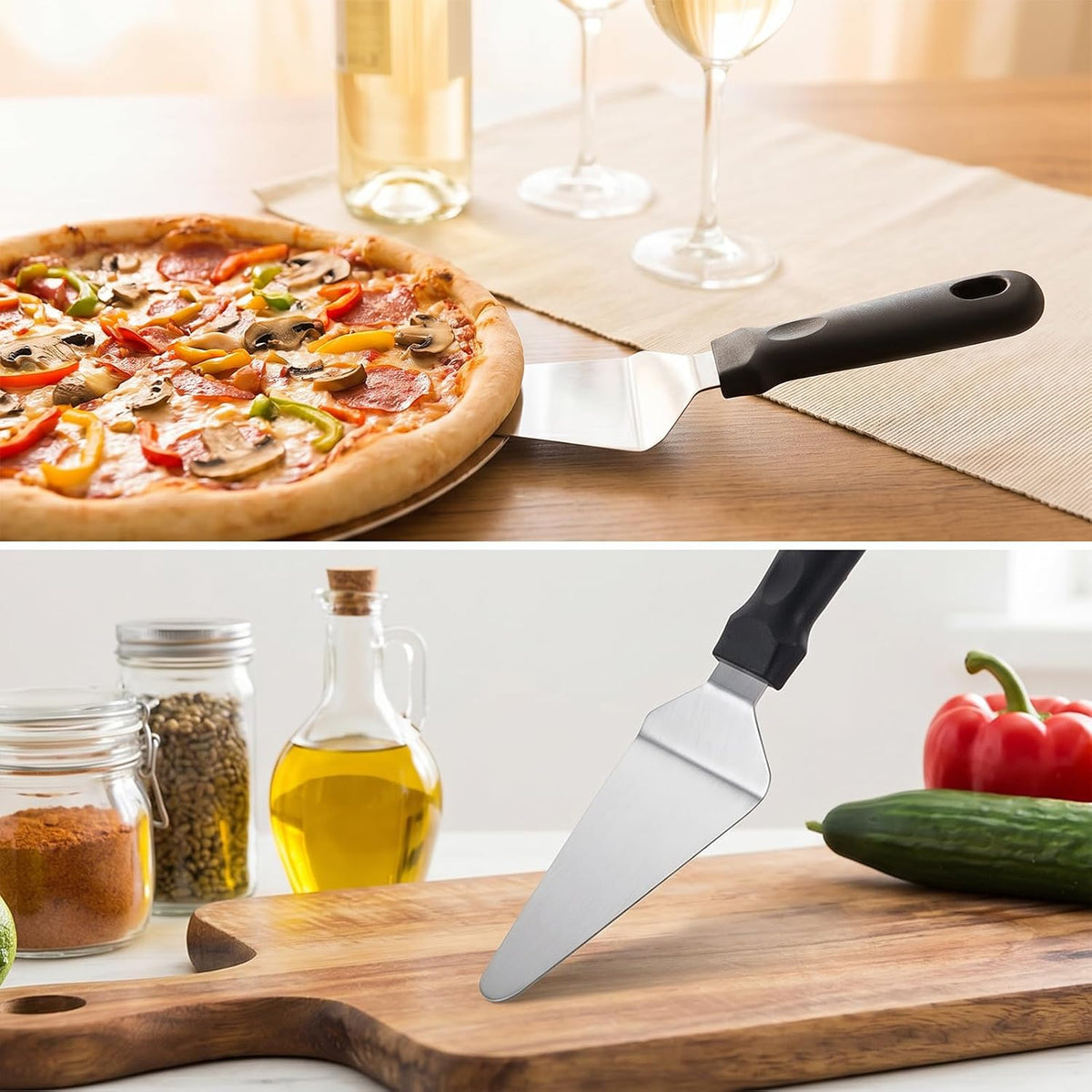 30 Pcs Pizza Spatula Bulk Stainless Steel Pie Server