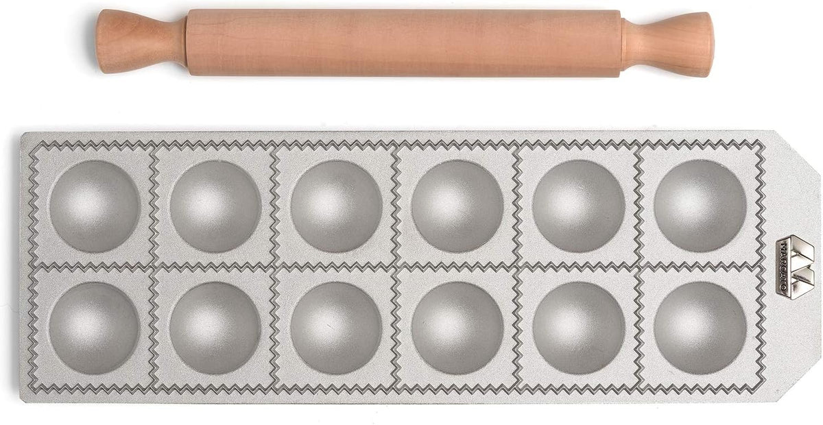 MARCATO Made in Italy 24 Round Agnolotti Ravioli Mold