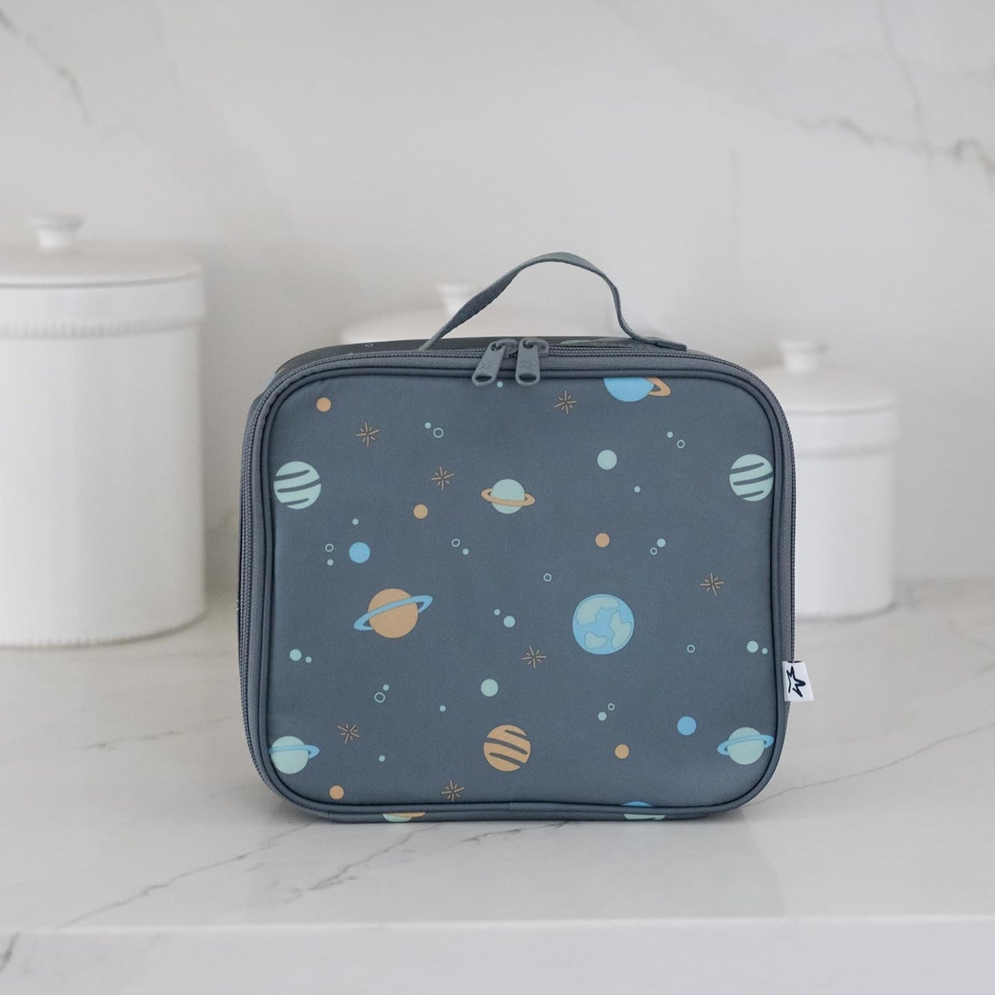 Tiny Twinkle Insulated Lunch Box for Girls and Boys | Durable and Reusable for School & Travel | Ages 3 and Up | Waterproof and Easy to Clean | PFAs and BPA Free(Boho Rainbow)