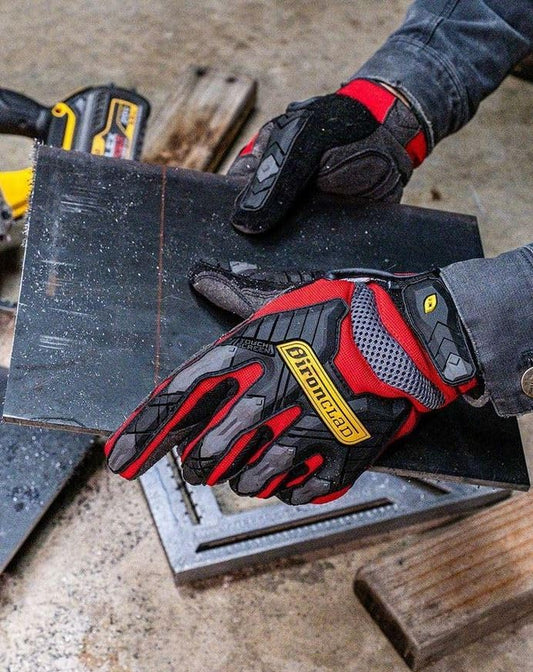 Ironclad Command Impact 360 Cut A5 Work Gloves; Touch Screen Gloves Conductive Palm & Fingers