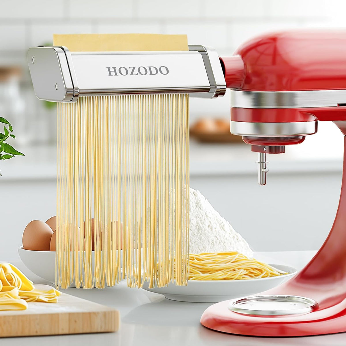 HOZODO Gourmet Pasta Press Attachment for KitchenAid Stand Mixers