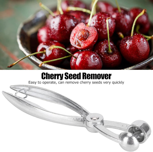 Gavigain Cherry Pitter Tool - Cherries Corer Pitter Tool,Aluminum Alloy Cherry Seed Remover Olives Pitter Tool,Fruit Corer Easy Remove The Seeds of Cherry Jujube Red Dates Berry