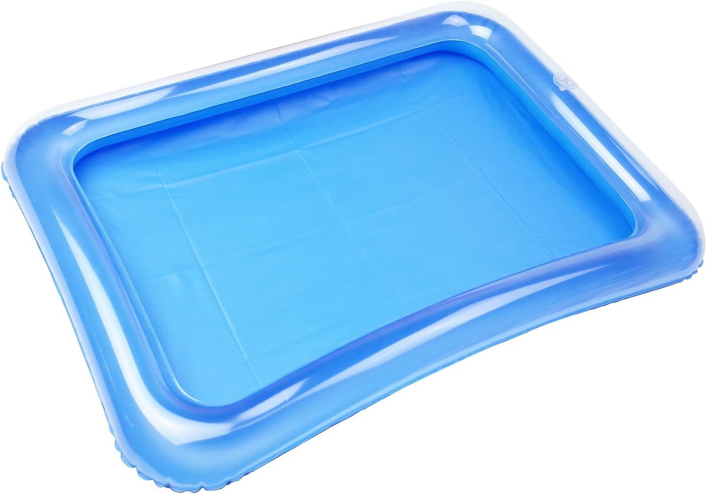 4-Pack Inflatable Ice Serving Bar Coolers for Parties, Salad BBQ Picnic Ice Food Drinks Buffet Server Tray for Indoor Outdoor Party
