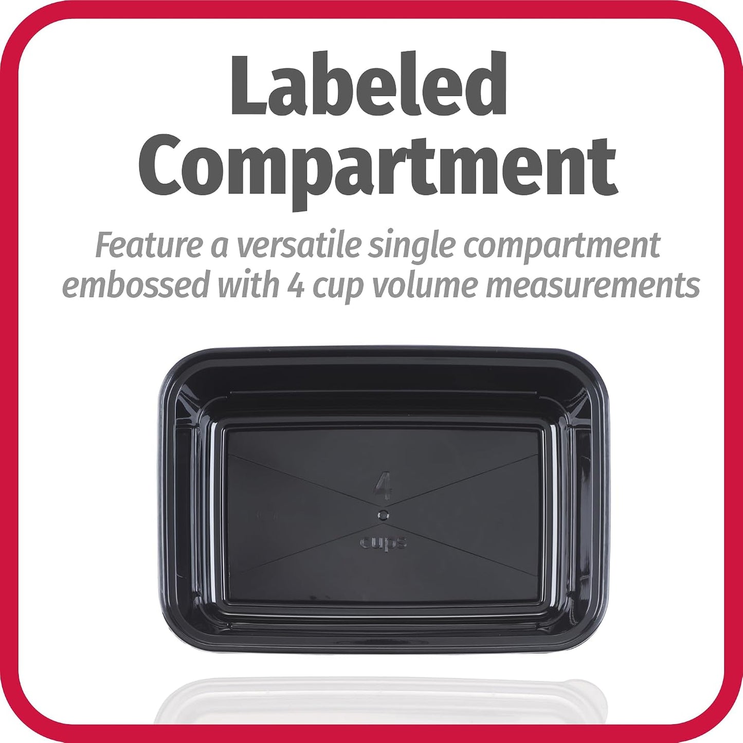 GoodCook Meal Prep Containers, Single