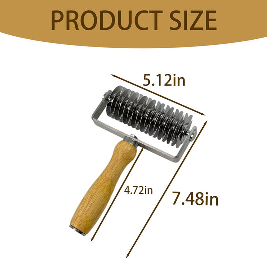 Lattice Pastry Cutter, Metal Dough Cutting Tool
