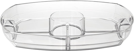 Prodyne SB-5 Flip-Lid Appetizers On Ice, 15", Clear