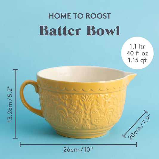 Mason Cash Home to Roost Batter Bowl
