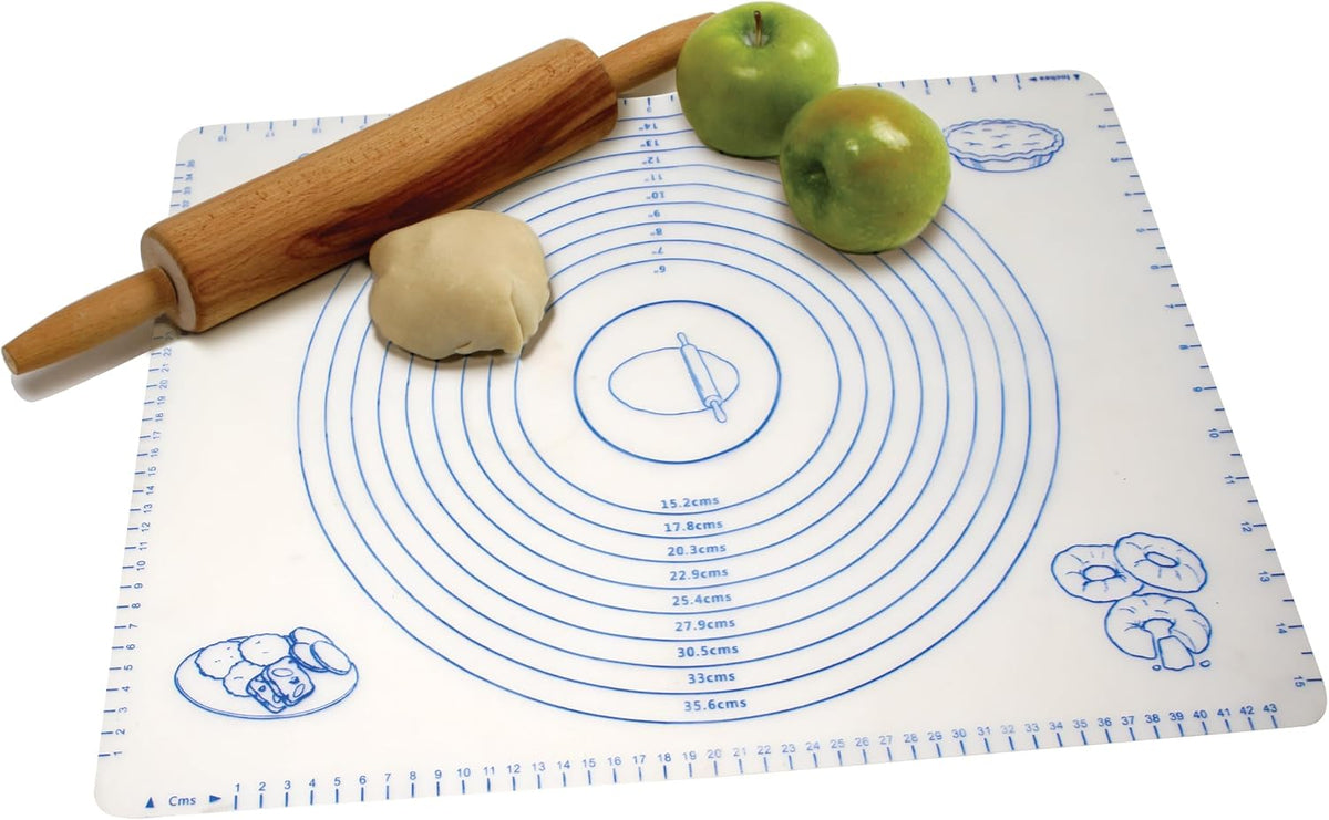 Norpro Silicone Pastry Mat with Measures, One Size