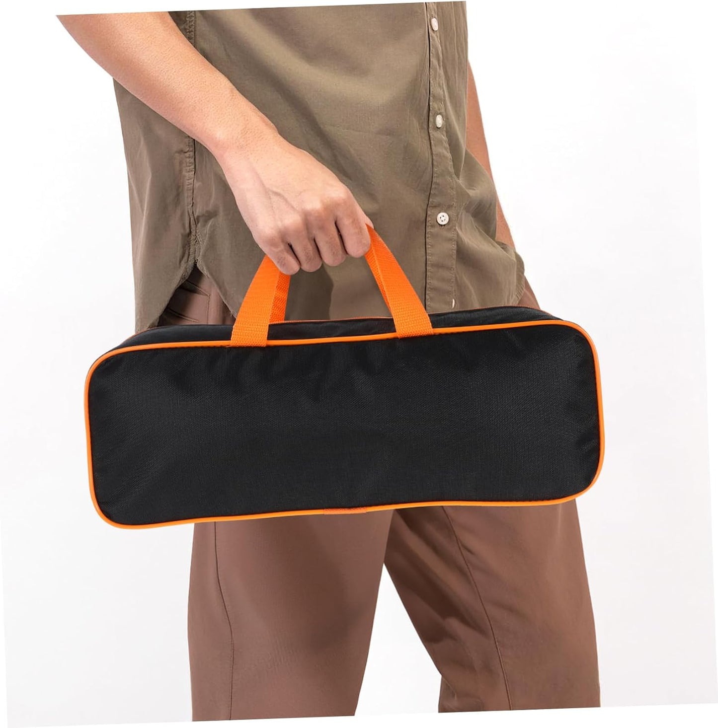 Homoyoyo Grill Tools Set Organizer Large Capacity Bbq Accessories Storage Bag for Camping