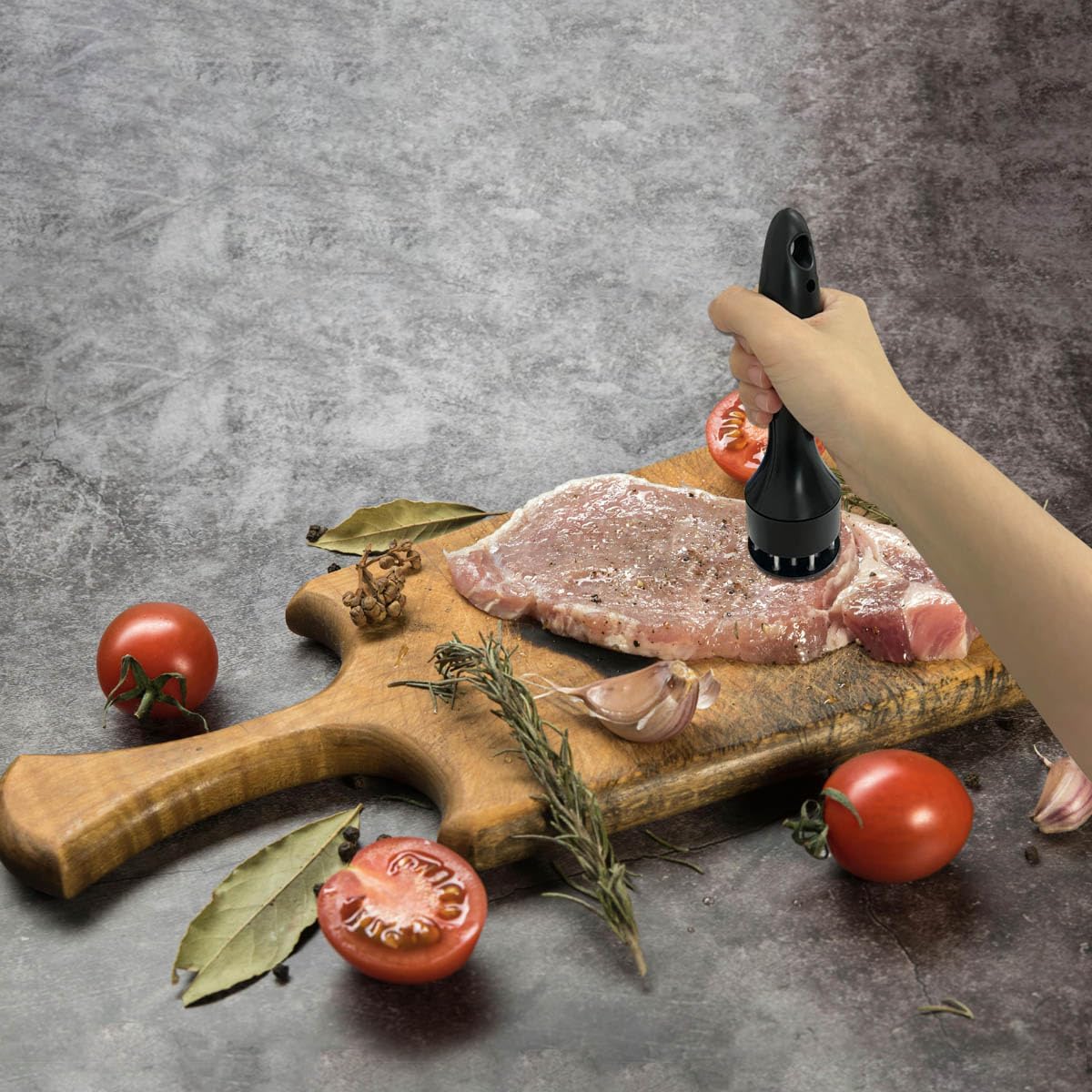 Stainless Steel 21 Needles Steak Chicken Meat Tenderizer Tool for Cooking BBQ