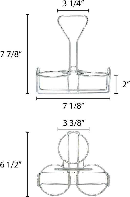 Thunder Group 3 Holes Condiment Jar Holder