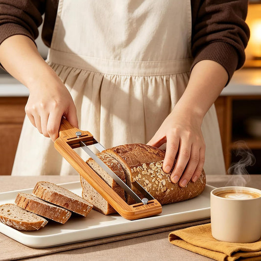 Household Bread Slicer, Adjustable Thickness