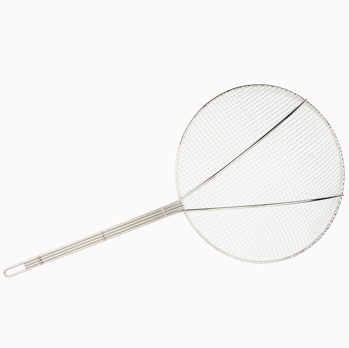 Winco Round Wire Skimmer, 12-Inch,Nickel,Medium