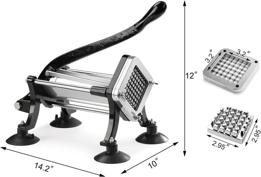 New Star Foodservice 43204 French Fry Cutter, 1/2" & 3/8" Blades