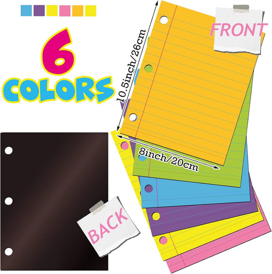 Crtiin 6 Pieces Magnetic to Do List for Fridge 8 x 10.5 Inch Colourful Dry Erase Magnetic Sheet Set with 6 Pieces Markers and 2 Pieces Dry Erase for Grocery Weekly Meal Planner Whiteboard