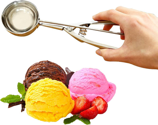 Stainless Steel Ice Cream Scoops Kit, Sets of 3