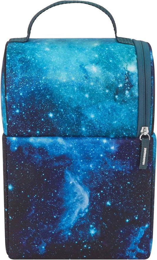 THERMOS Kids Dual Lunch Box, Galaxy Teal