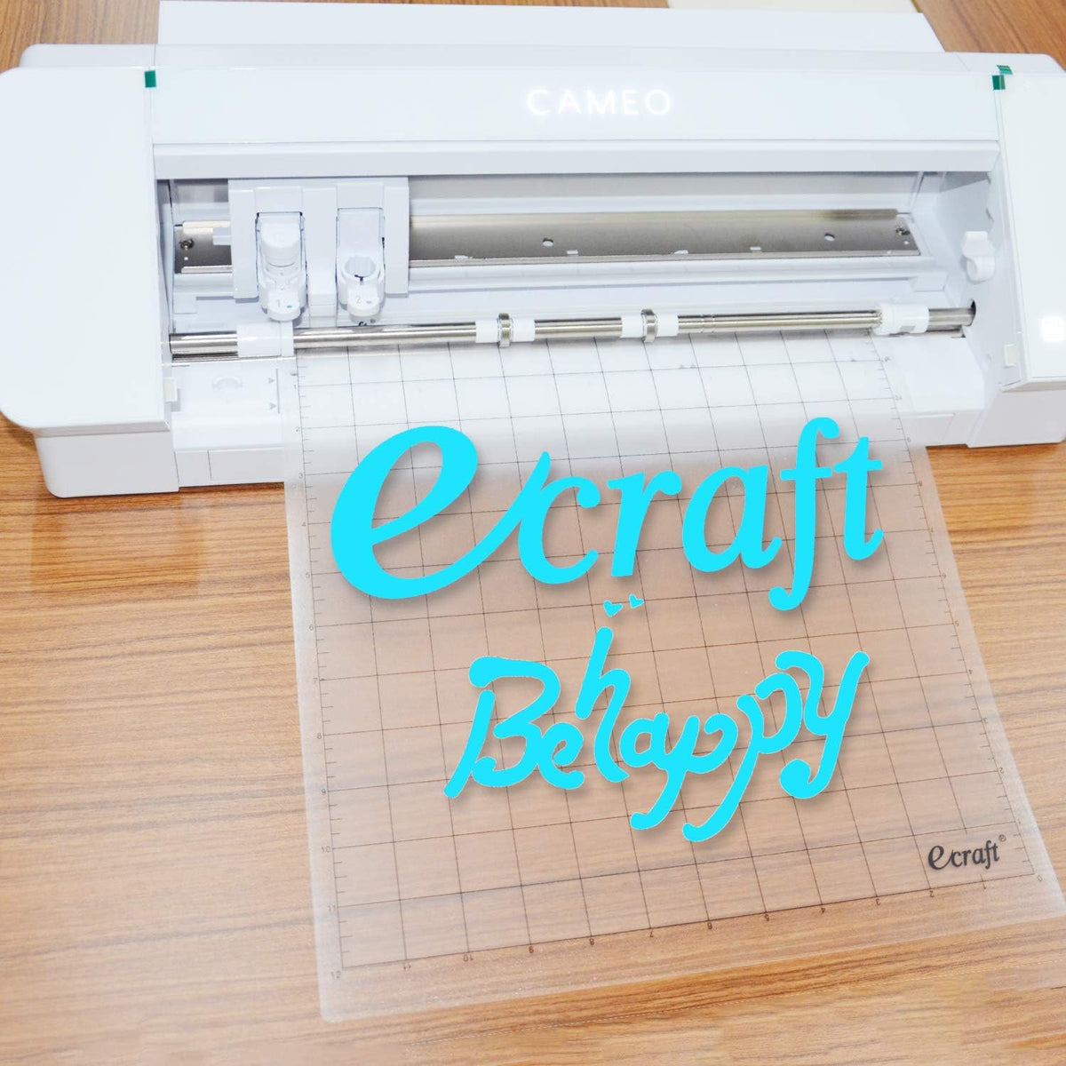 Ecraft 12x12 Cutting Mat for Silhouette Cameo 5/4/3/2/1, Variety Grip (StrongGrip, StandardGrip, LightGrip), Gridded Non-Slip Replacement Mats for Crafts, Quilting & Sewing