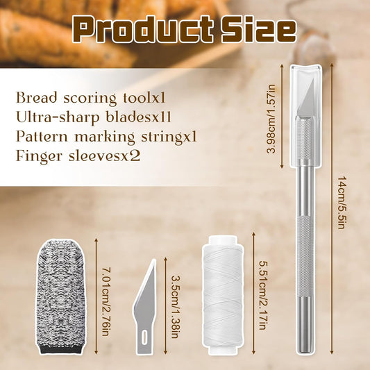 Sour Dough Scoring Tool Bread Lame Blades Scorer for Sourdough