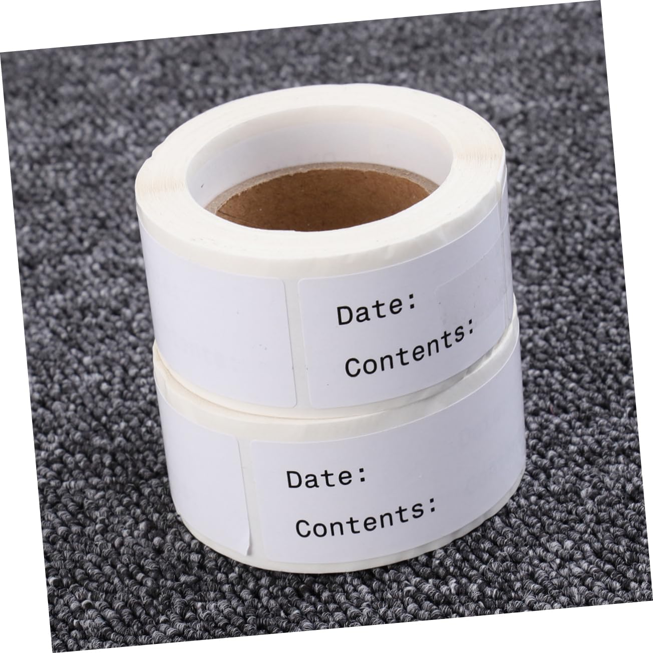 2rolls DIY Kitchen Food Date Labels English Record Date Stickers Canning Storage Bin Dry Erase Stickers Eco-Friendly Paper Easy Application