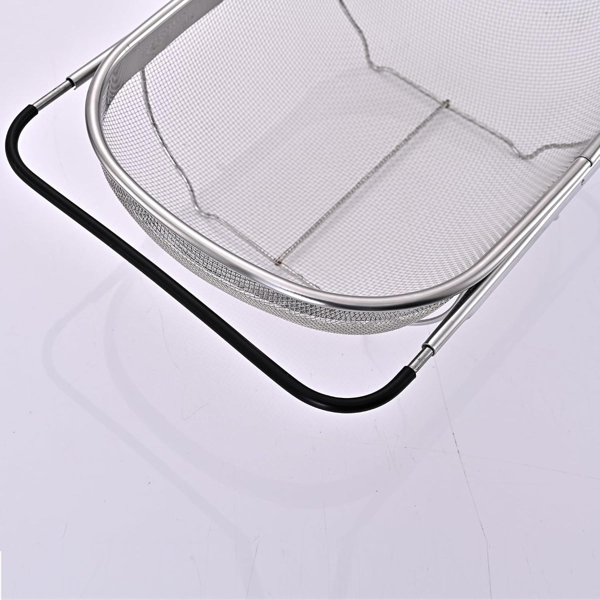 6-Quart Stainless Steel Collapsible Fine Mesh Kitchen Colander