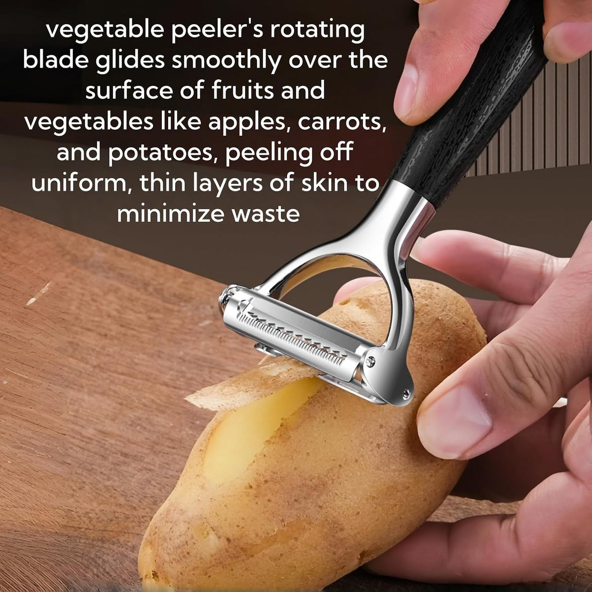 Multifunctional Vegetable Julienne Peeler | For Kitchen, Camping, Travel,commercial,multi function utilitarian peeler