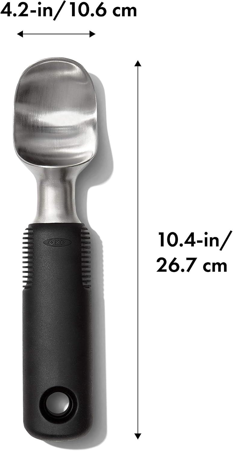 OXO Good Grips Solid Stainless Steel Ice Cream Scoop