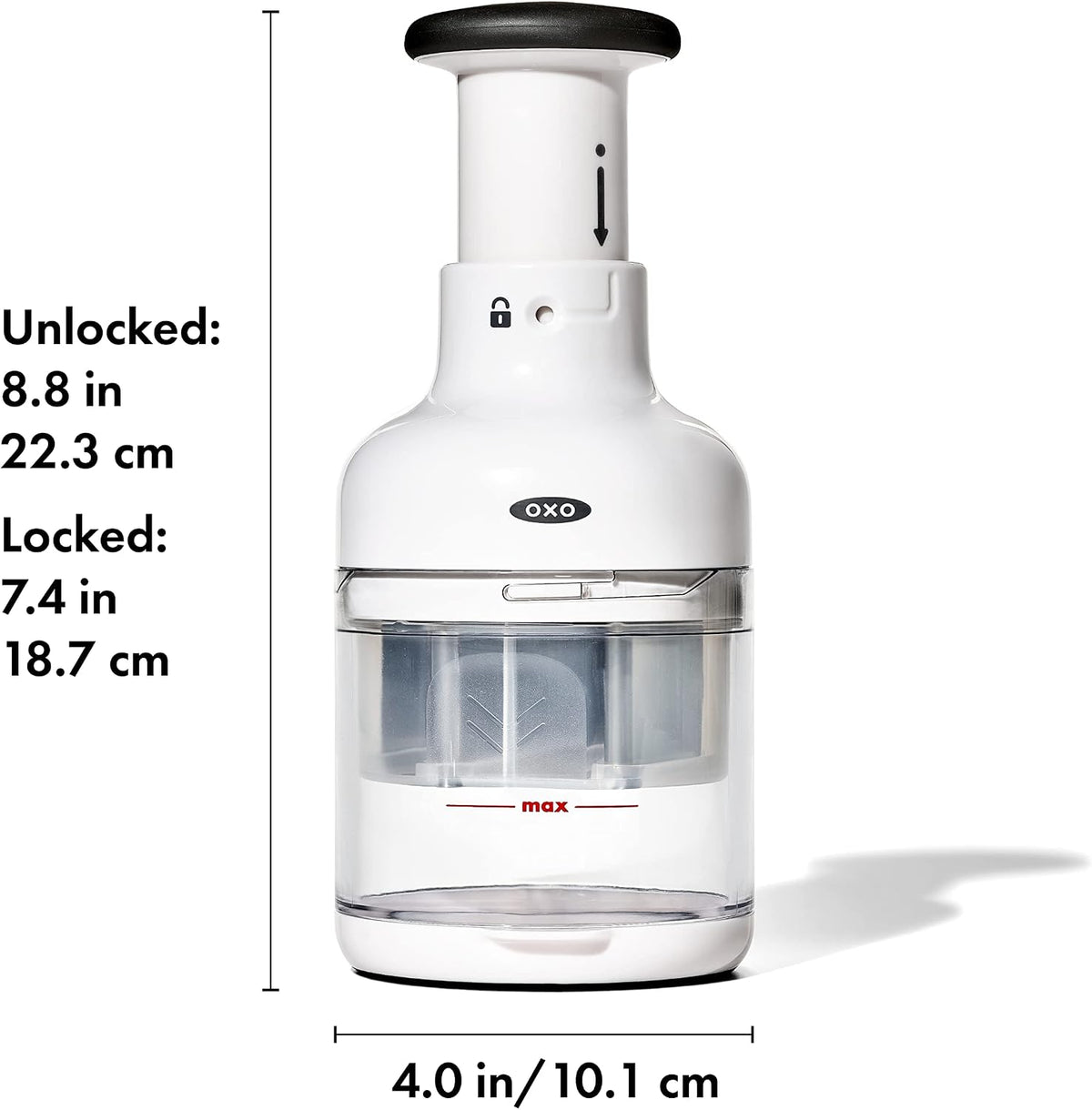 OXO Good Grips Vegetable Chopper with Easy-Grip Handle for Meal Prep