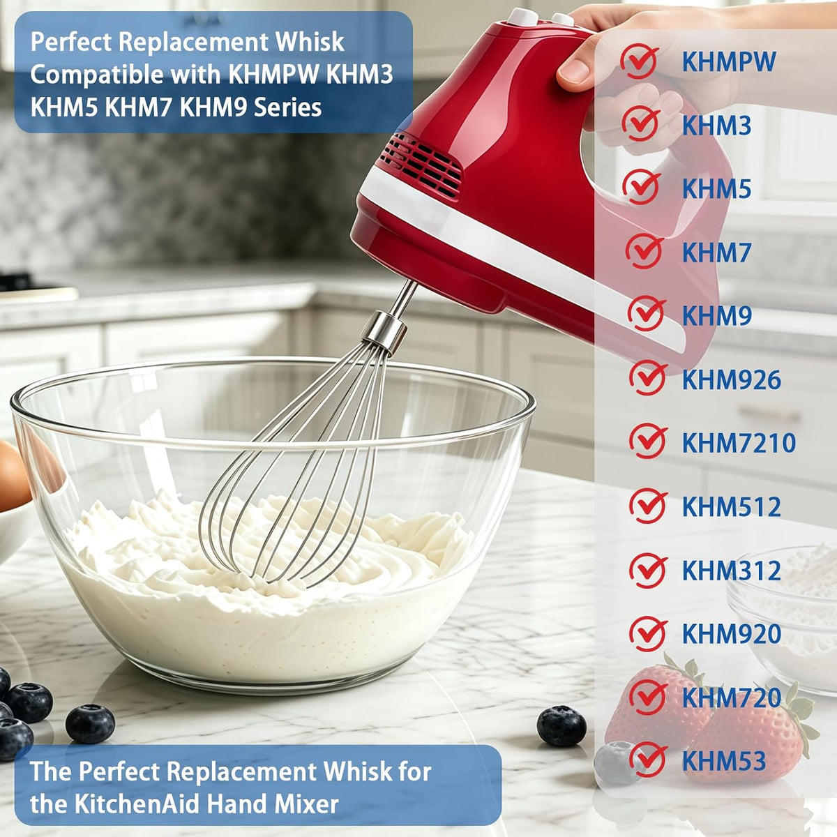 Hand Mixer Beater Attachments for KitchenAid