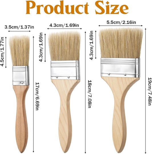 3 PCS Pastry Brush Basting Brush for Cooking Brushes