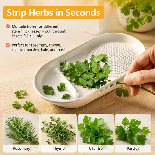 4 in 1 Porcelain Ginger Grater Plate with Egg Cracker, Spoon Rest and Herb Stripper, Ceramic Garlic Grater with Brush for Grinding Wasabi, Ginger, Garlic, Cheese 6.8" × 3.6"(Dishwasher Safe)