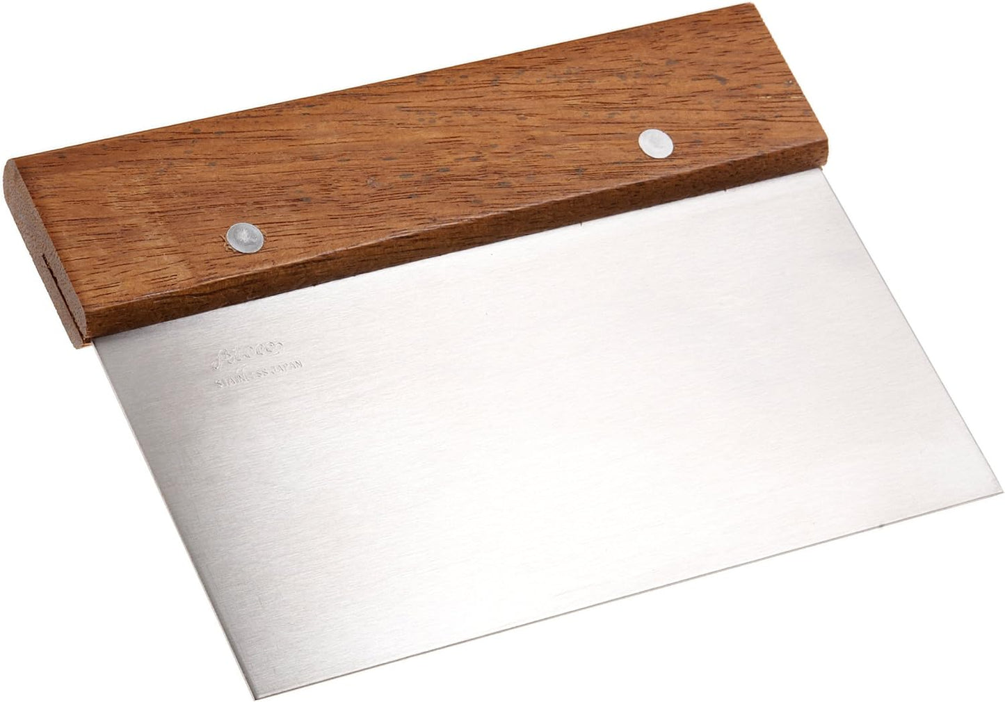Ateco Stainless Handle Bench Scraper, 5.9-Inches by 3-Inches, Stainless Steel