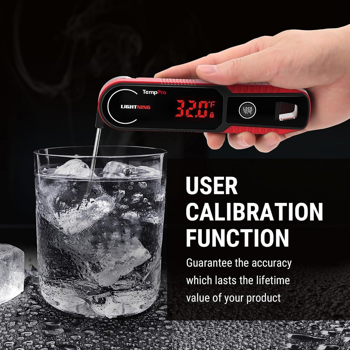 TempPro TempSwift 1 Sec Instant Read Meat Thermometer Digital