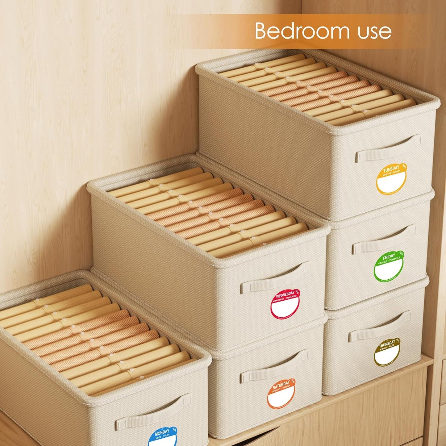 1000 Pcs Removable Freezer Labels for Food Containers 1 x 3, Risepekt Waterproof Food Storage Labels for Containers, Oil Resistant No-Residue Easy Clean for Kitchen Restaurants Grocery Stores Markets