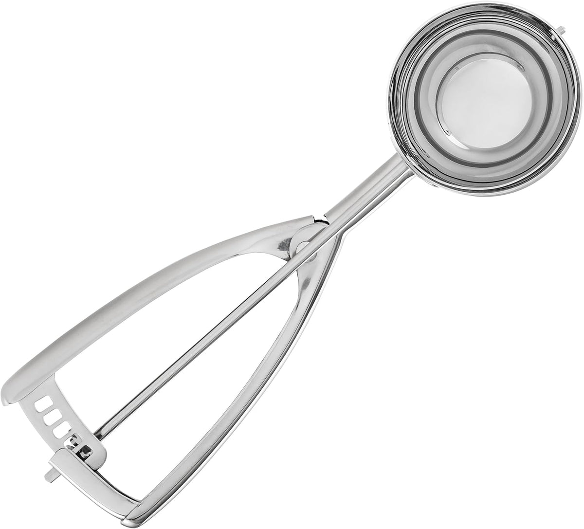Jenaluca Jumbo Ice Cream, Cupcake & Muffin Scoop, Stainless Steel, 1/2 Cup
