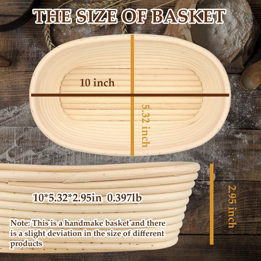 Sondiko Sourdough Proofing Basket,Handmade Sourdough Bread Baking Supplies