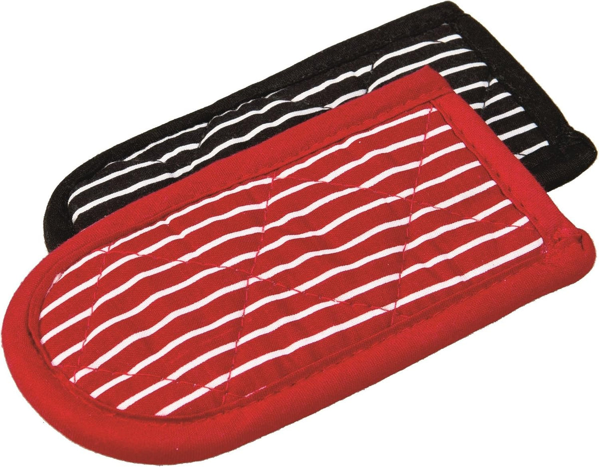 Lodge Fabric Hot Handle Holder, Pack of 2, Striped
