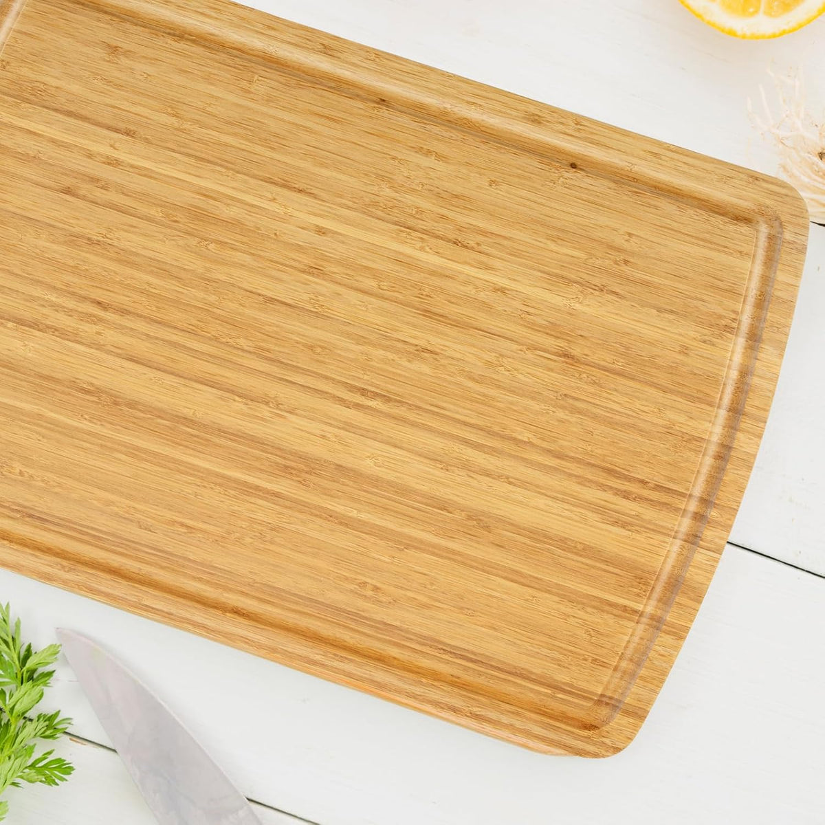 GAOMON 24 x 18 In Acacia Cutting Boardfor Kitchen, XXL Extra Large Charcuterie Cheese Platter Serving Tray, Food Prep and Serving Boards, Chopping Boards for Meal Vegetables and Cheese