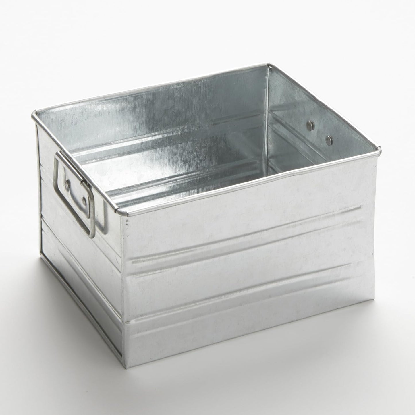 American Metalcraft MTUB7 Galvanized Condiment Caddy, Galvanized, 7" Length, 5-3/4" Width, 4" Height