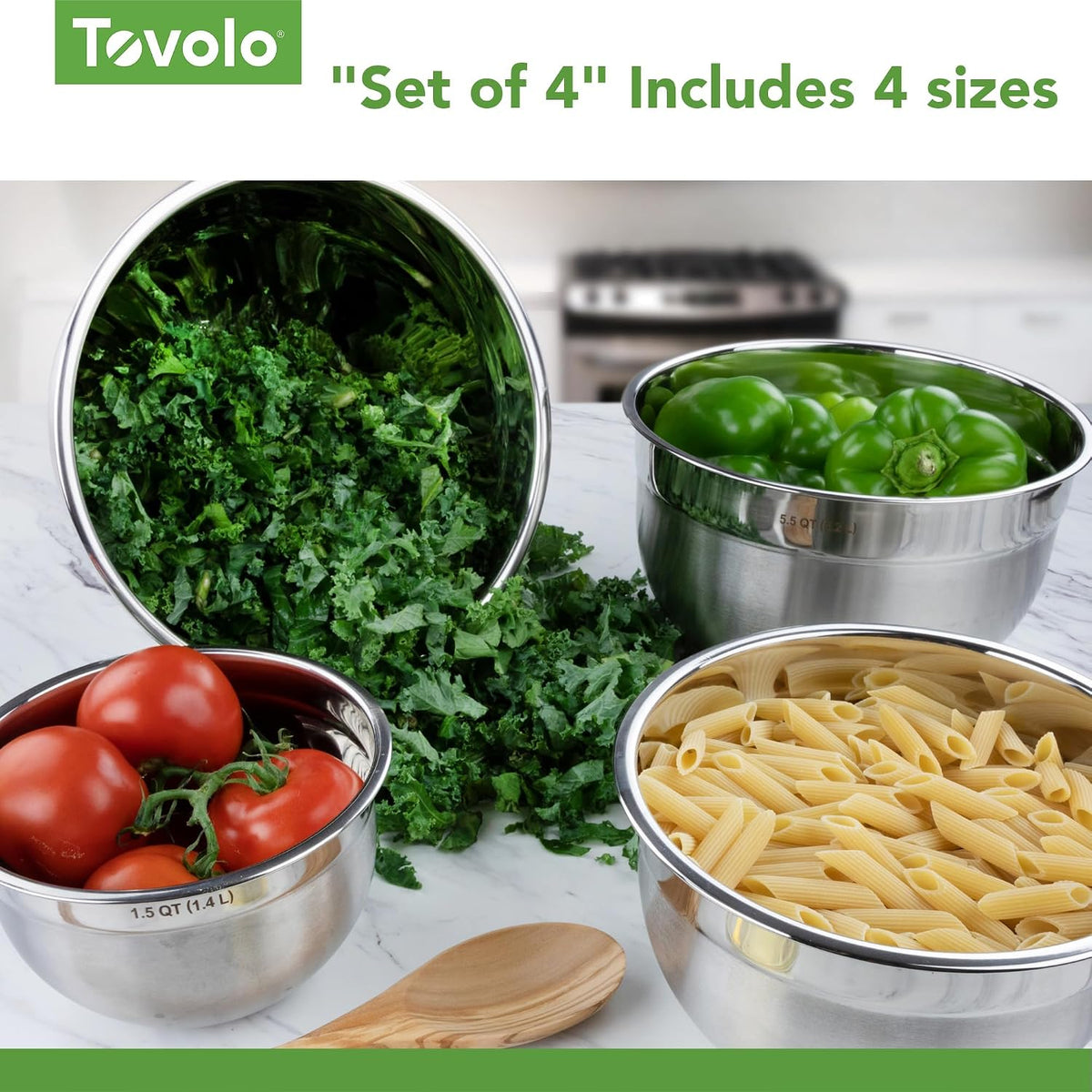 Tovolo, Bowl Mixing Stainless Steel 1.5 Quart