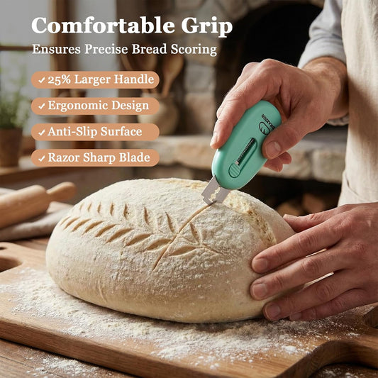 3-Pack Bread Lame, Professional Sourdough Scoring Tool Set