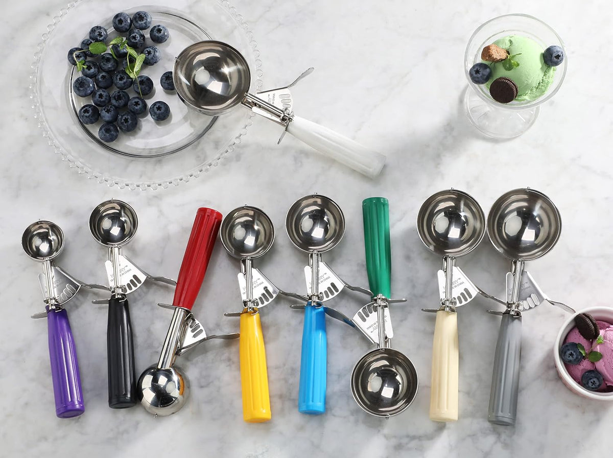 New Star Foodservice 537744 Food Disher/Ice Cream Scoop, 0.875 oz, Size 40