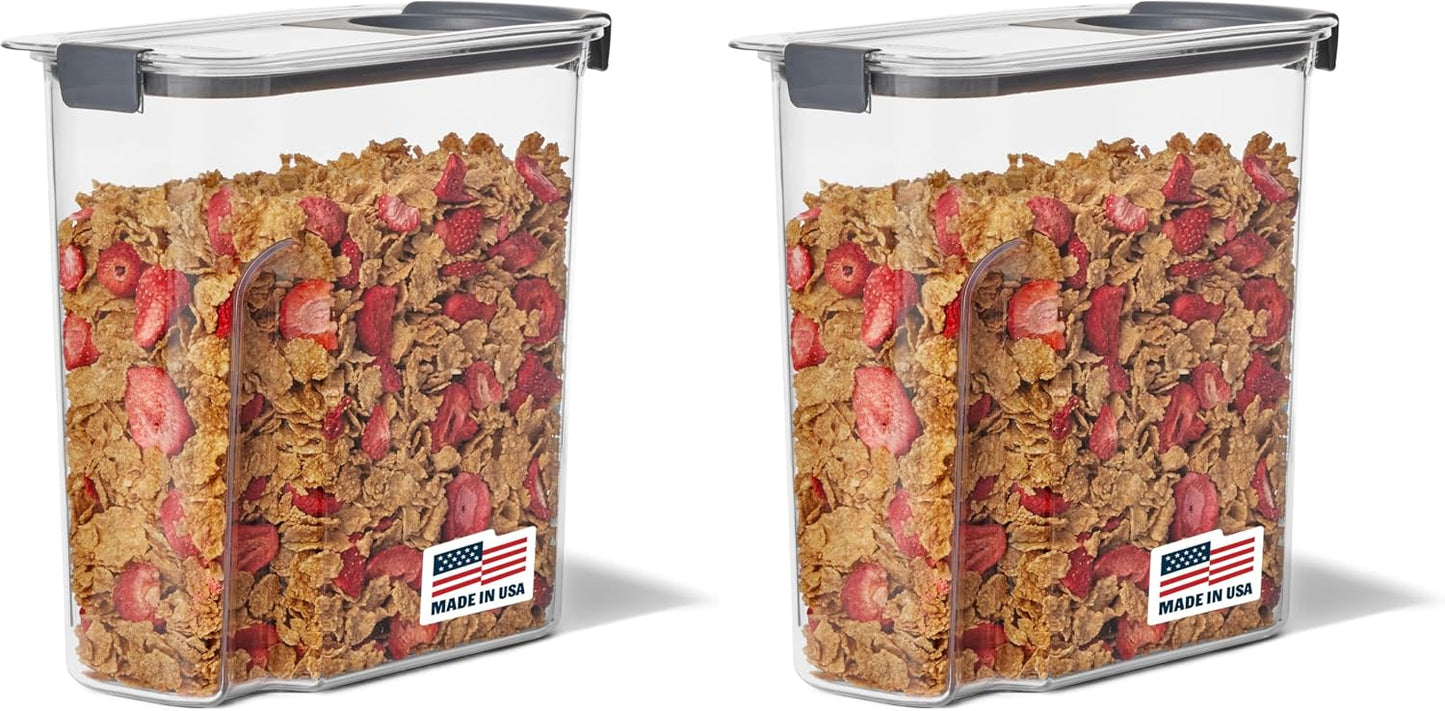Rubbermaid Brilliance Pantry 10 Piece Set, Clear and Airtight Food and Pantry Storage Containers