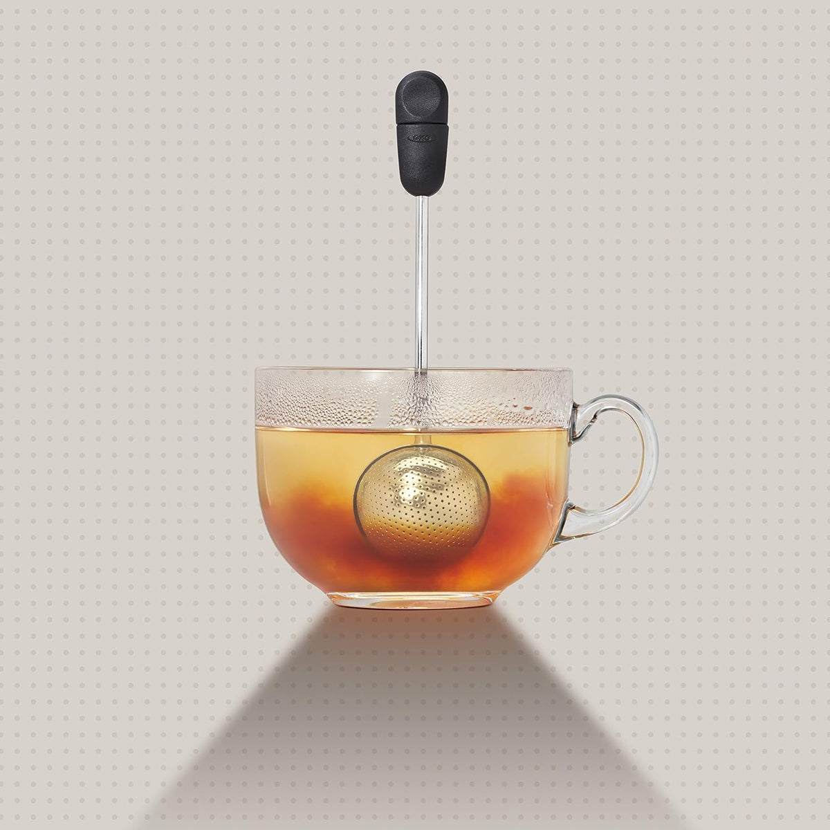 OXO Brew Twisting Ball Tea Infuser - Fine Mesh, Stainless Steel